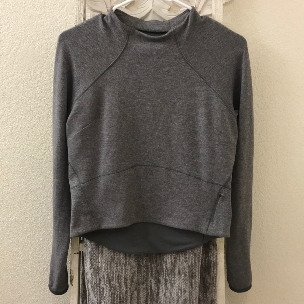 Lululemon crop sweater.